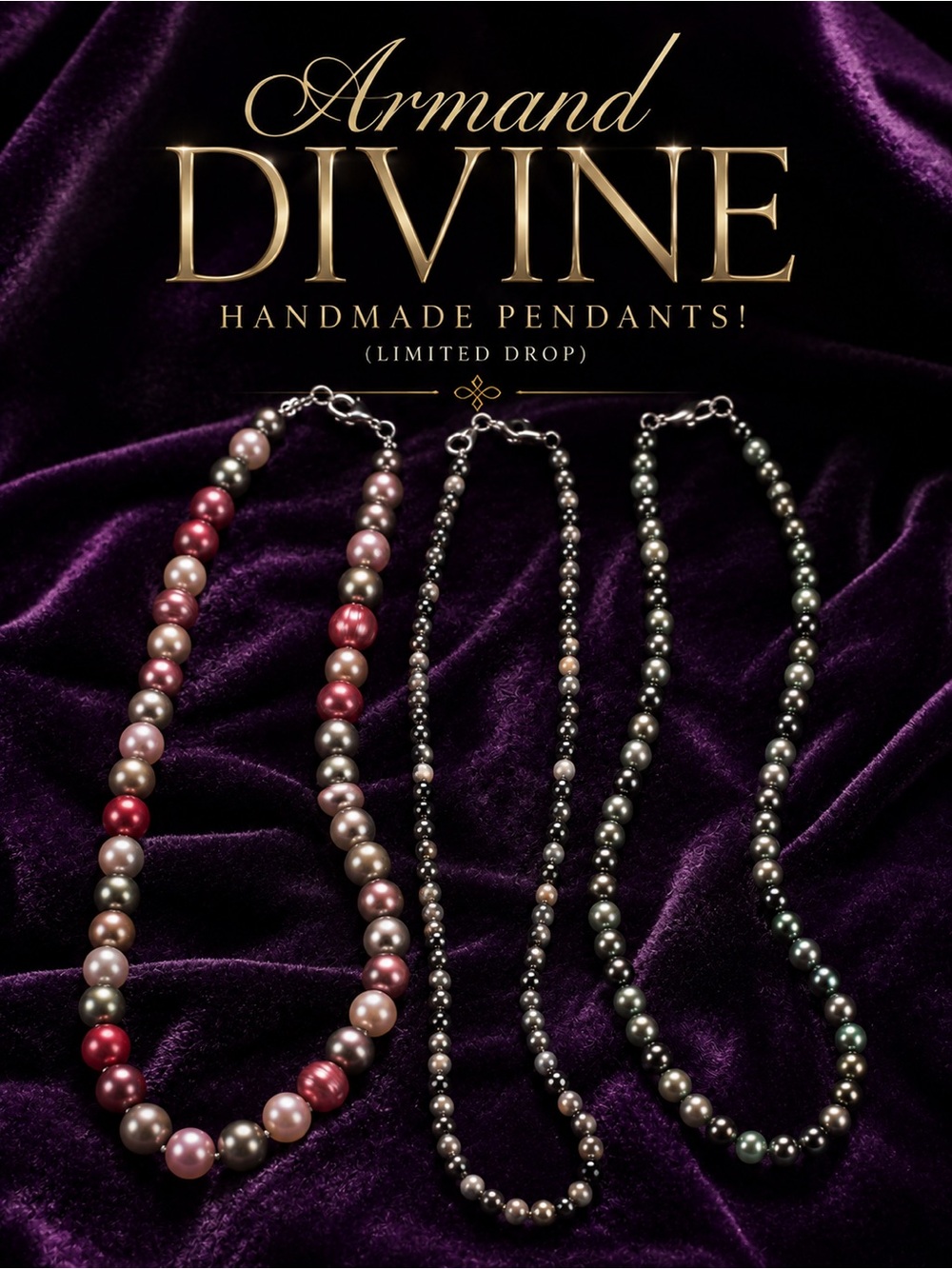 Armand Divine 💝 - Handcrafted Natural Necklaces! 💎✨ (SEE INFO / MICRO DROP‼️)